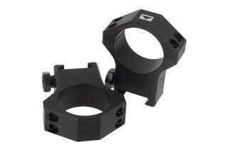 Steiner Optics T-Series 34mm tactical scope rings with integrated bubble level. Extra High height 1.35" central height.